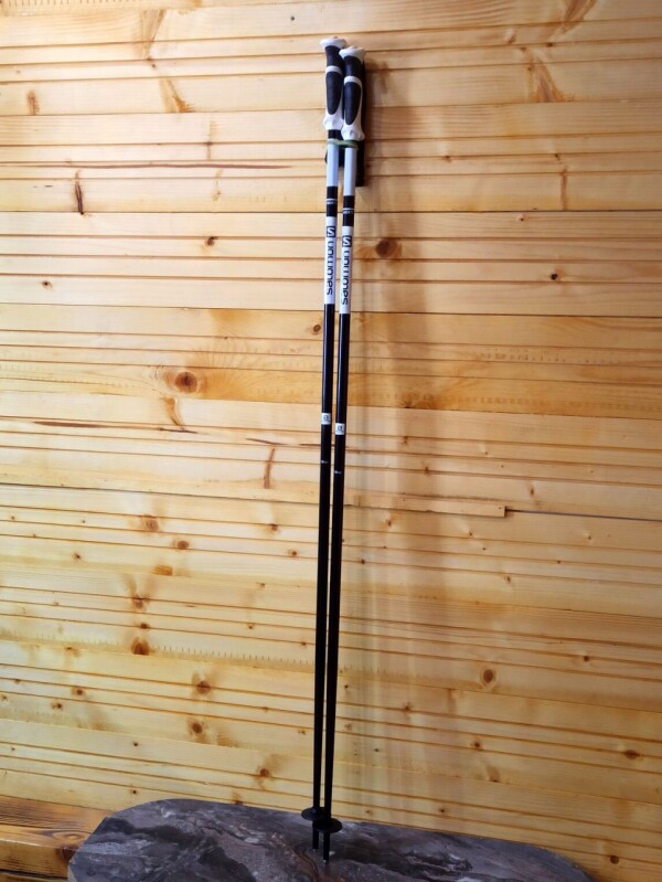 NOVÉ PALICE SALOMON X NORTH BLACK-WHITE 130CM